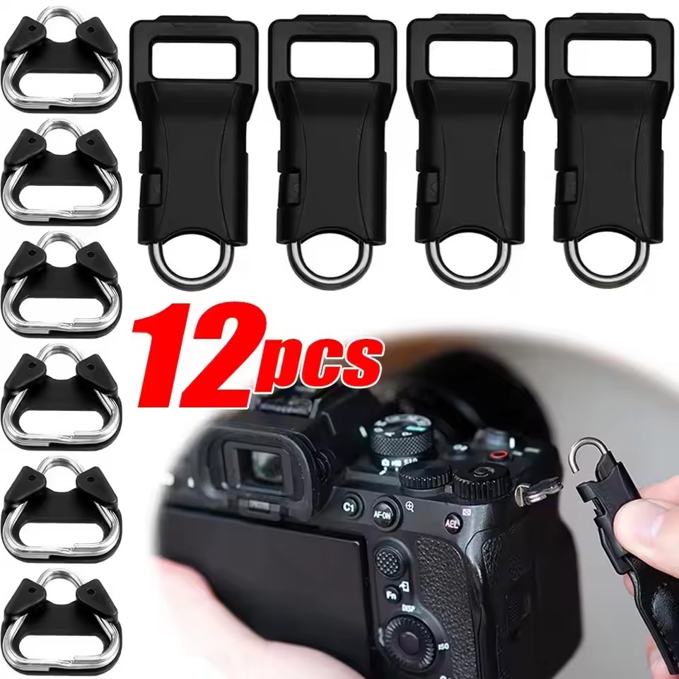 Camera Wrist Strap - Universele camera snelkoppelingsconnector gesp roestvrijstalen driehoekige