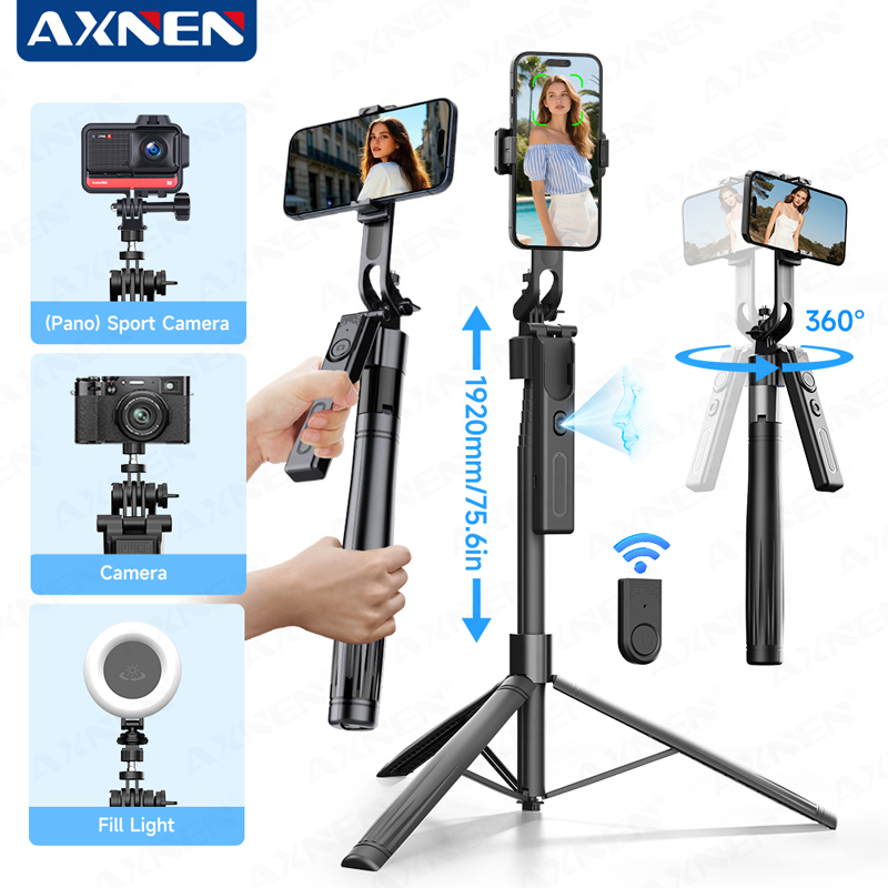 Photography Prompt - AI Tracking Gimbal Selfie Stick Telefoonhouder