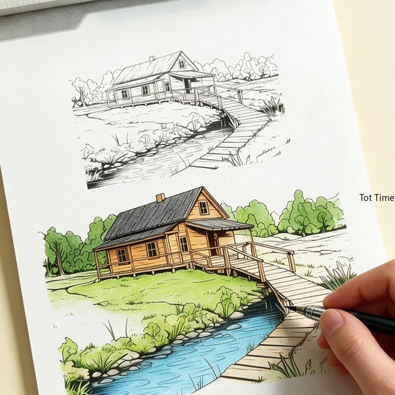 Photography Book - Een kleurboek voor oude architectuur/Europese bezienswaardigheden/landschappen,