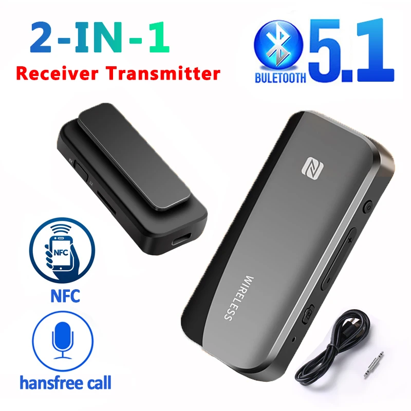 Photography Prompt - Nfc Bluetooth 5.1 Zender Ontvanger Lavalier