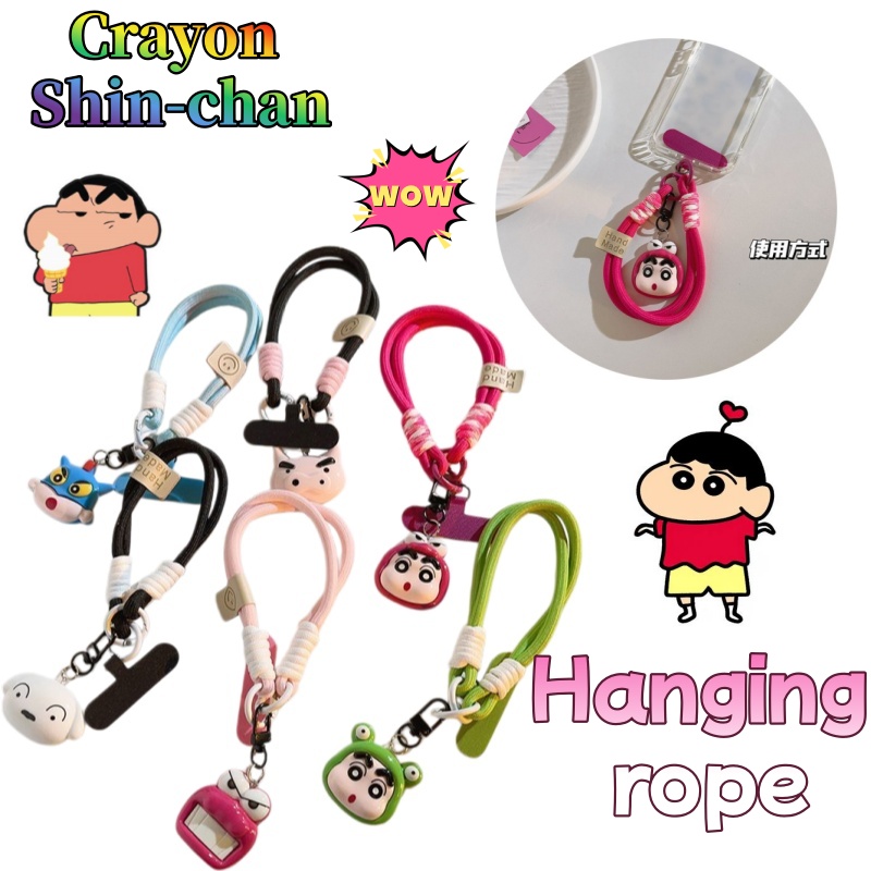 Camera Wrist Strap - Crayon Shin-chan Shiro Krokodil Pluche Pop