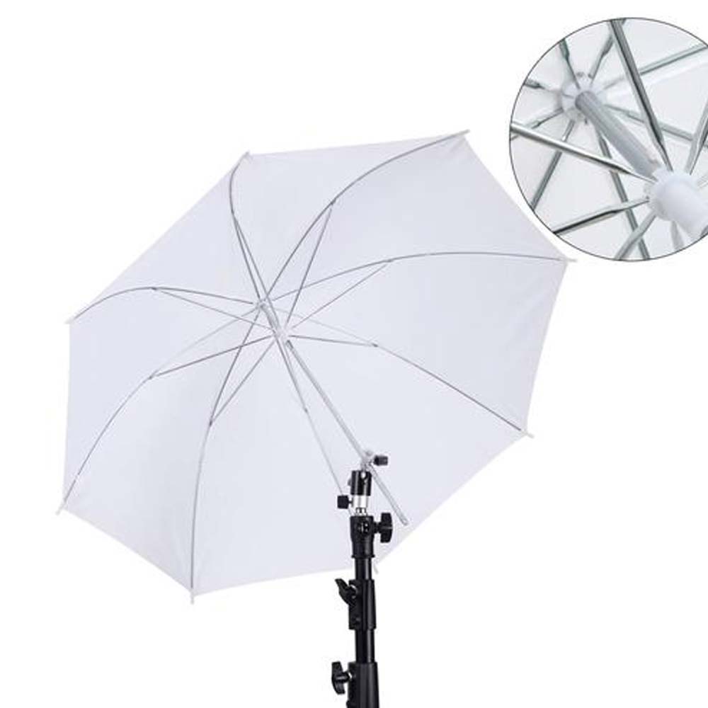 Photography Umbrella - 50cm/20 inch fotografie paraplu met metalen