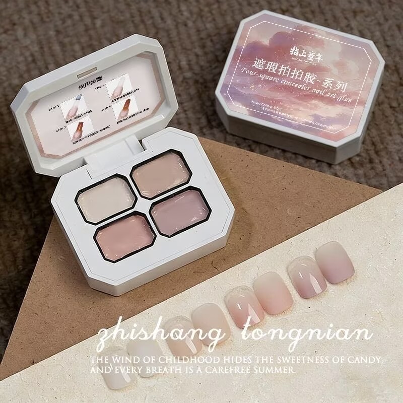 Photography Design - 4 kleuren concealer populaire nude kleurverloop