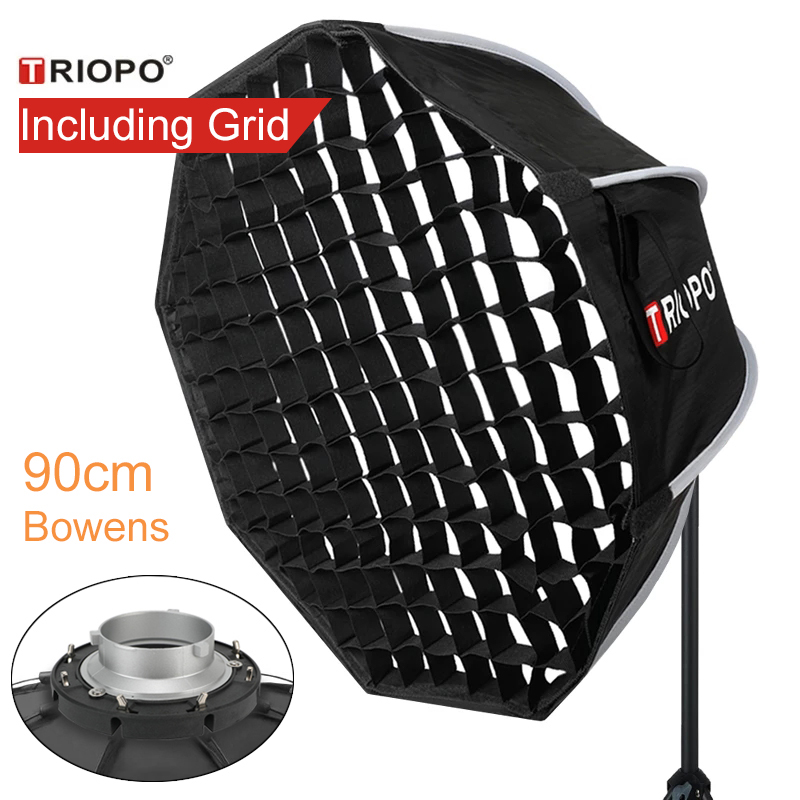 Photography Umbrella - Triopo 90cm Foto Draagbare Bowens Mount