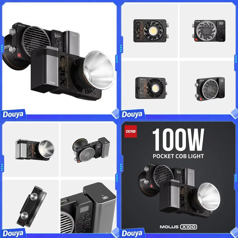Photography Videos Free - ZHIYUN Molus X100 100W COB LED-lamp