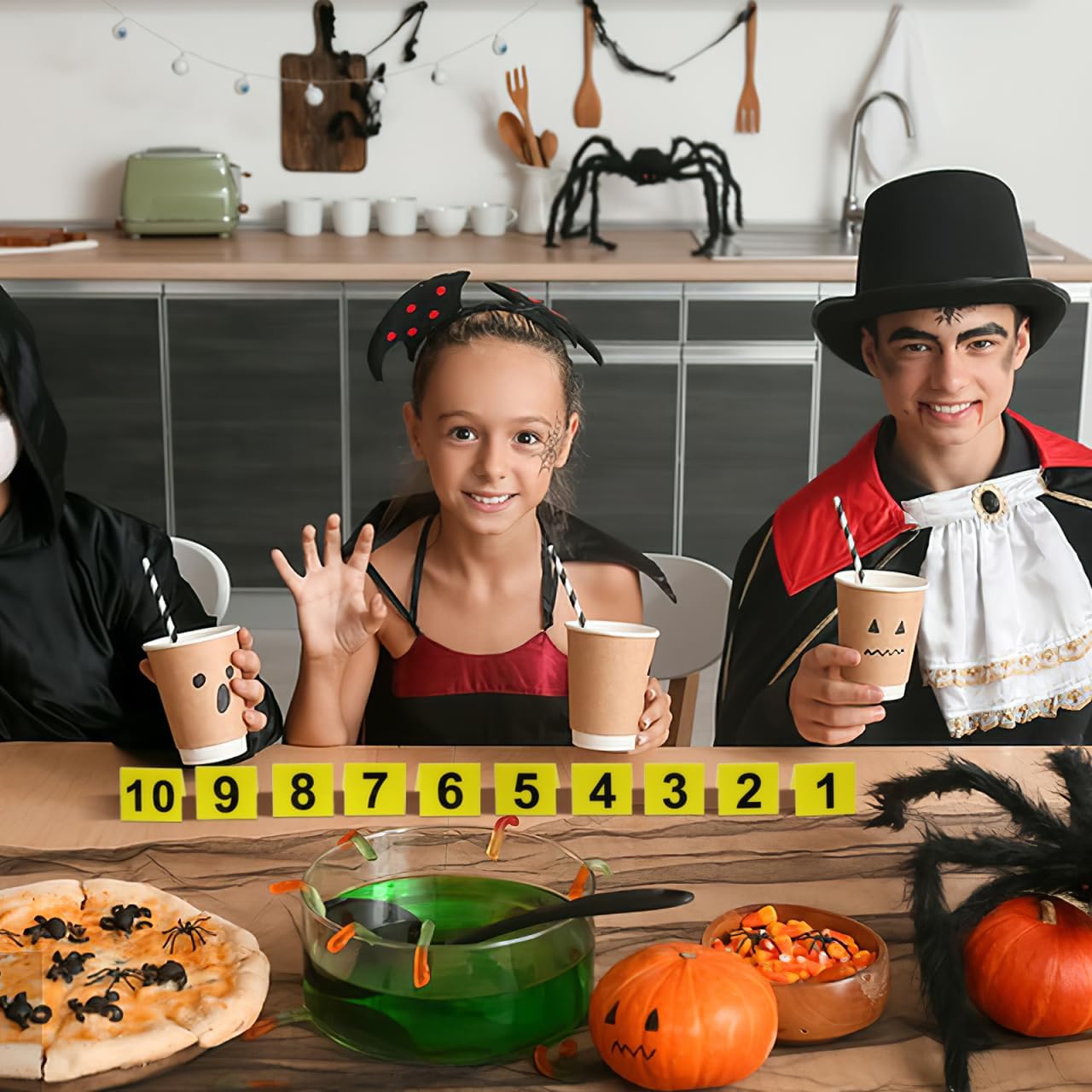 Gele Halloween Crime Scene Num - Photography Prompt recensie en prijs