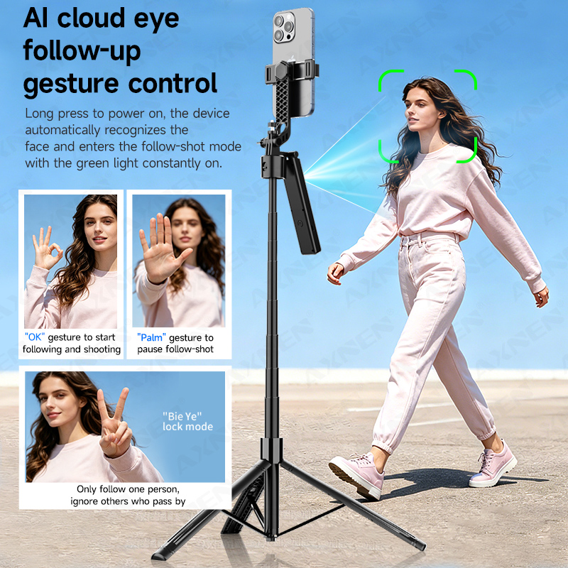 AI Tracking Gimbal Selfie Stic - Photography Prompt recensie en prijs