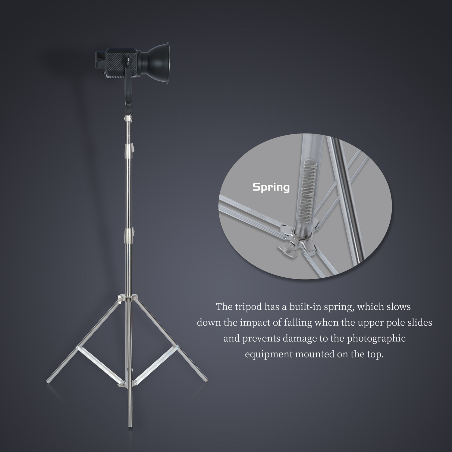 SH 2,8 m roestvrijstalen licht - Photography Basics recensie en prijs
