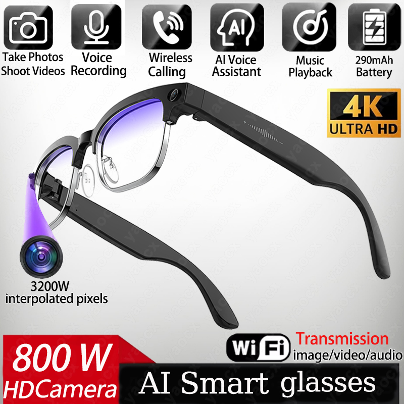 4K Smart AI Bril met 8MP camer - Photography Japanese recensie en prijs