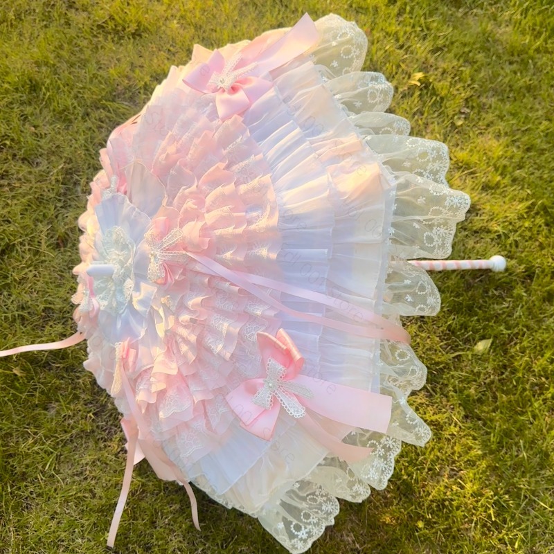 Roze witte vlinderparaplu, han - Photography Umbrella recensie en prijs