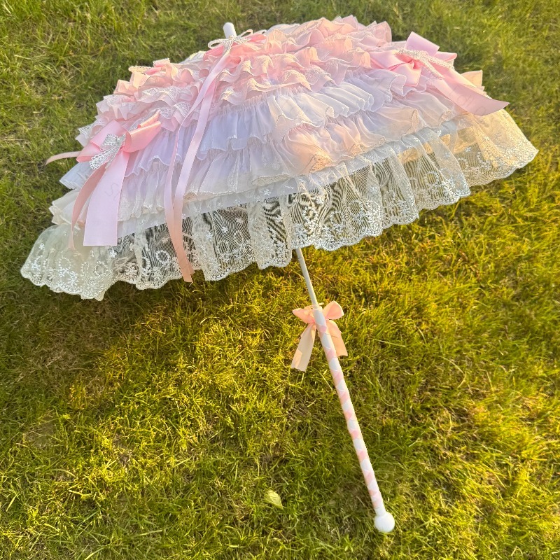 Roze witte vlinderparaplu, han - Photography Umbrella recensie en prijs