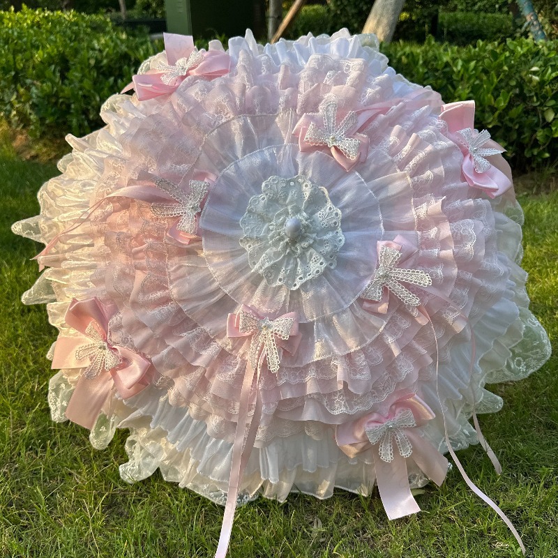 Roze witte vlinderparaplu, han - Photography Umbrella recensie en prijs