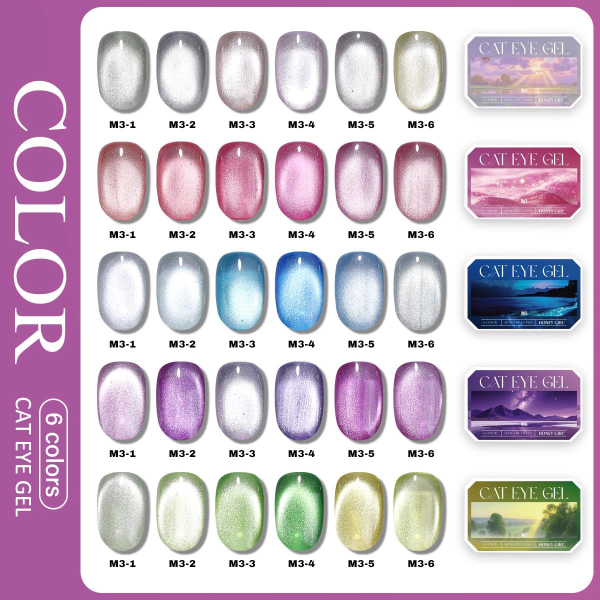 6 Grid Solid Cat Eye Gel Polis - Photography Design recensie en prijs