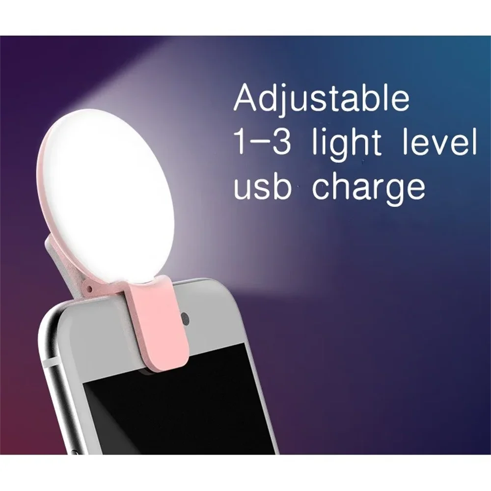 Draagbare Mini Selfie Ringlamp - Photography Videos Free recensie en prijs