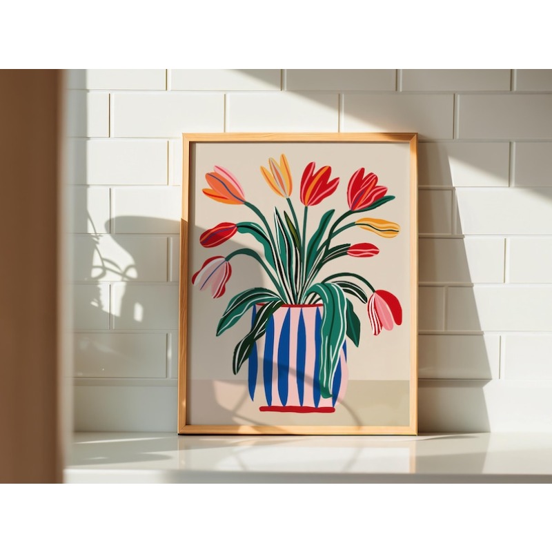 2 stuks tulpbloemen canvas kun - Photography Design recensie en prijs