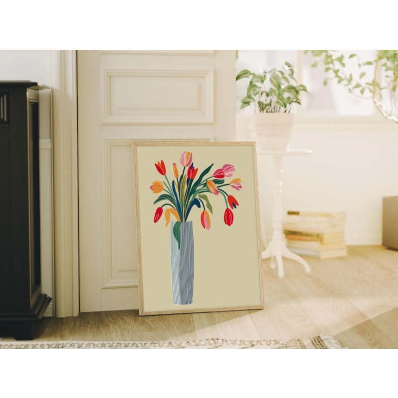 2 stuks tulpbloemen canvas kun - Photography Design recensie en prijs