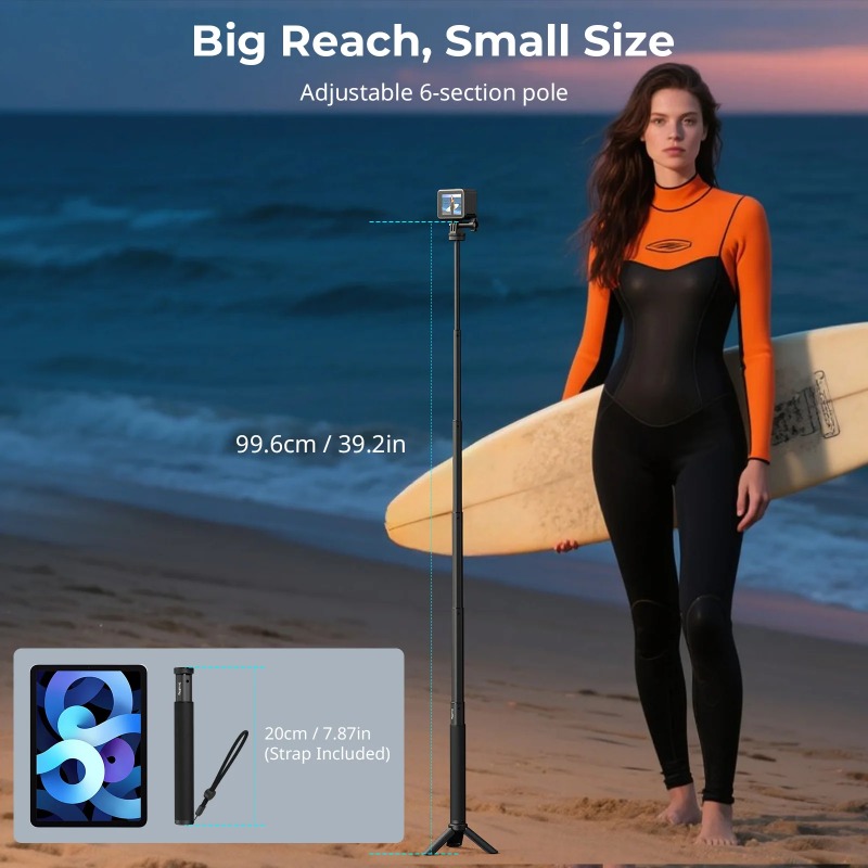 SmallRig Selfie Stick voor act - Camera Wrist Strap recensie en prijs