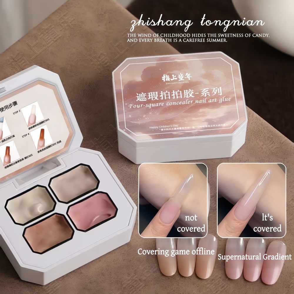 4 kleuren gradiënt roze, nude  - Photography Design recensie en prijs