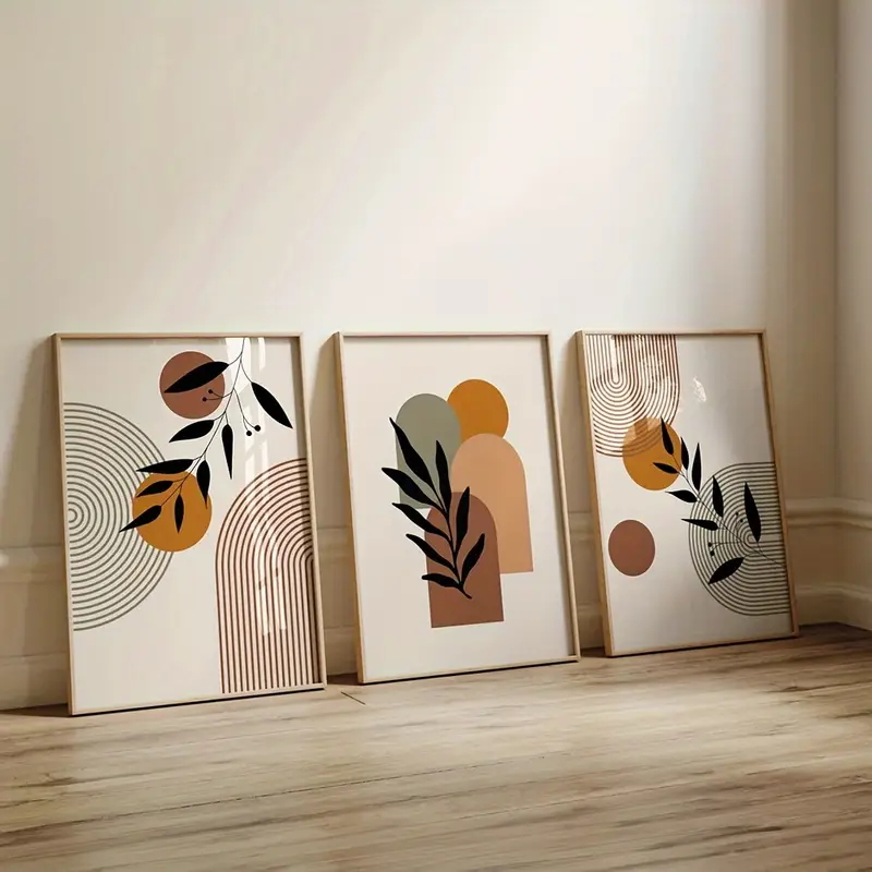 3 stuks planten-geometrische a - Photography Geometry recensie en prijs