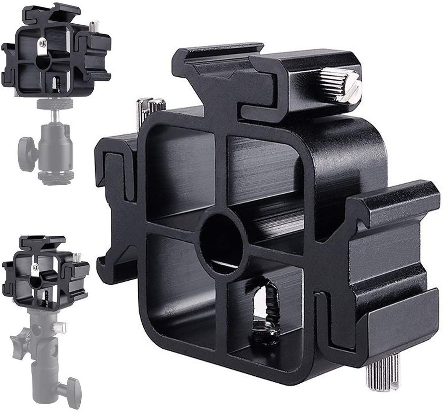 3 Drievoudige Cold Shoe Mount  - Photography Umbrella recensie en prijs