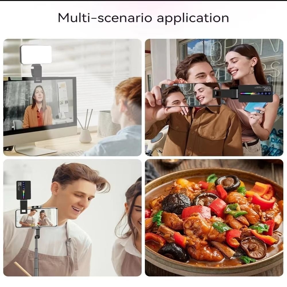 Dimbare RGB LED Videolamp met  - Photography Videos Free recensie en prijs